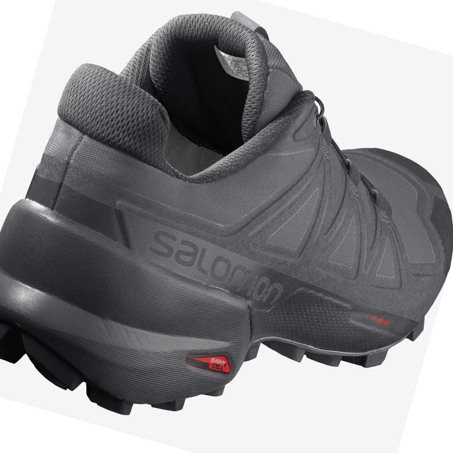 Salomon SPEEDCROSS 5 Erkek Patika Koşu Ayakkabısı Gümüş | TR 3517DFM